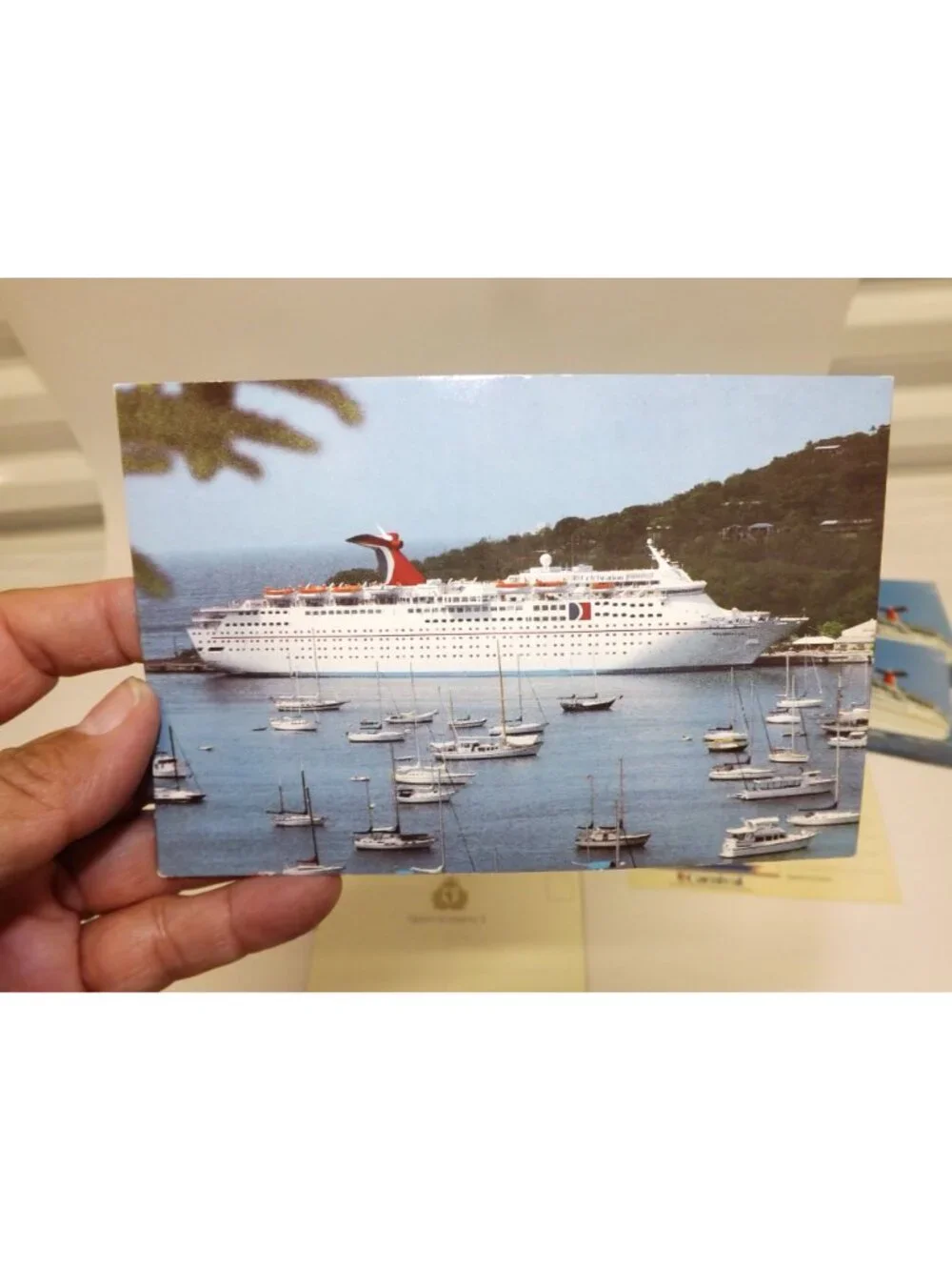 Vtg Cruise Ship Postcards Lot Carnival Royal Cruise Line & Queen Elizabeth II